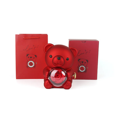 Bear Flower with Jewelry