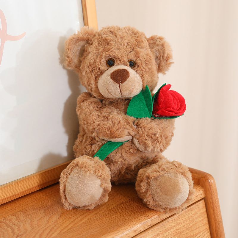 Plush heart teddy bear
