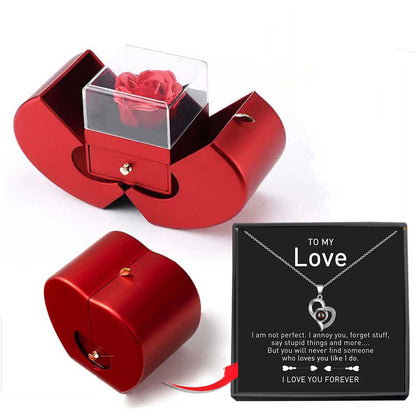 I Love You Projection Necklace