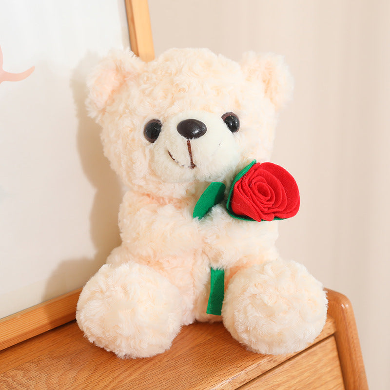 Plush heart teddy bear