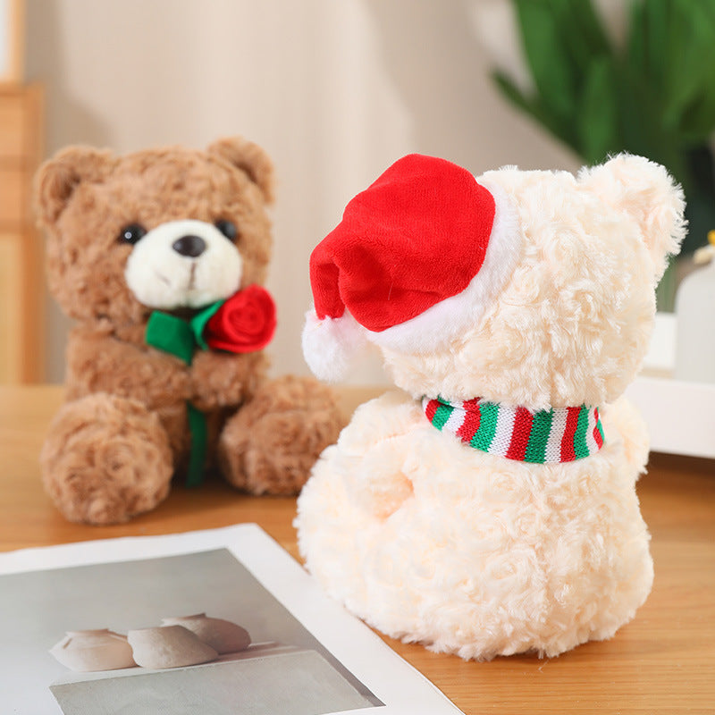 Plush heart teddy bear