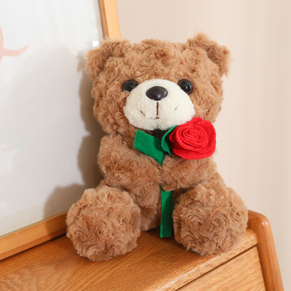 Plush heart teddy bear