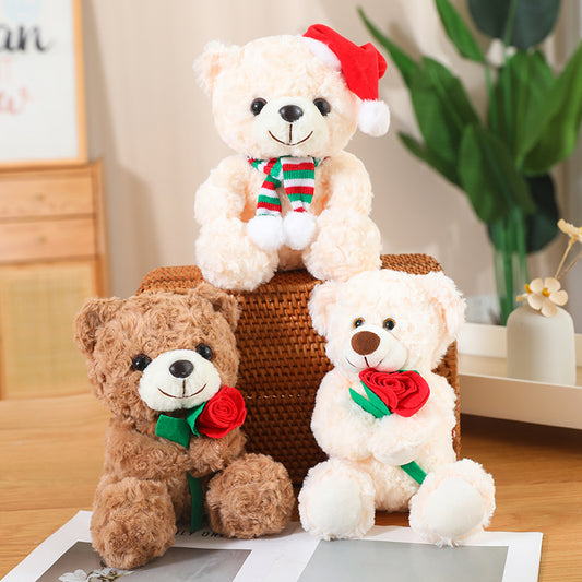 Plush heart teddy bear