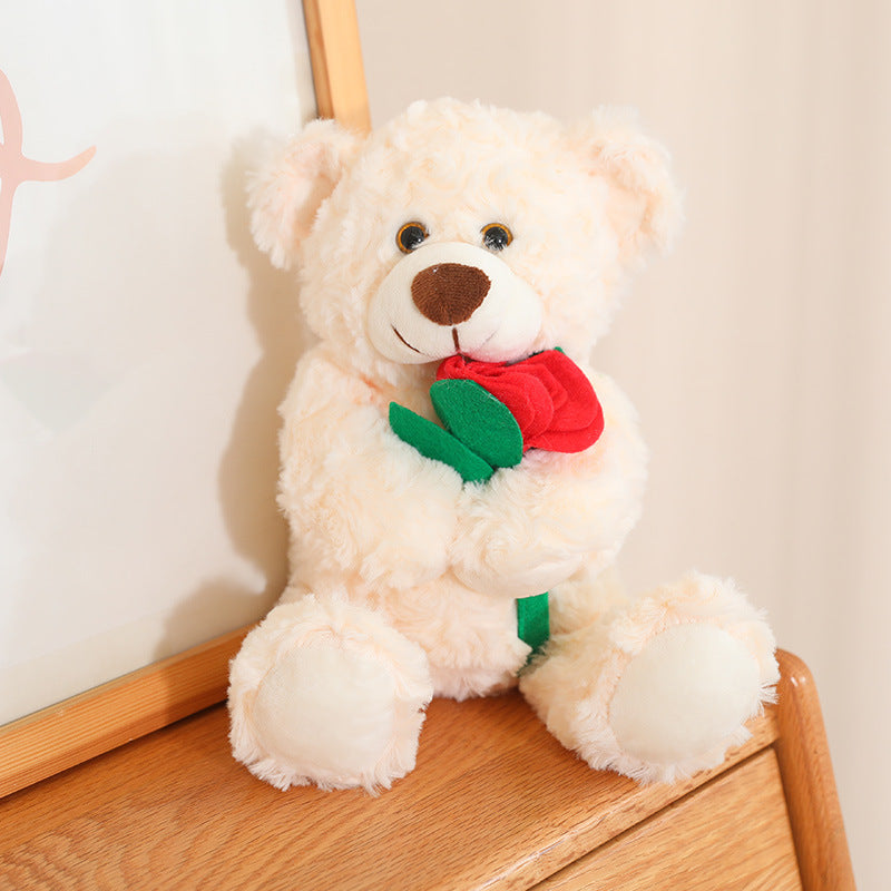 Plush heart teddy bear