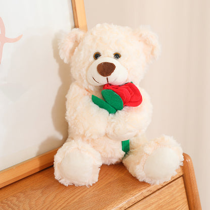 Plush heart teddy bear